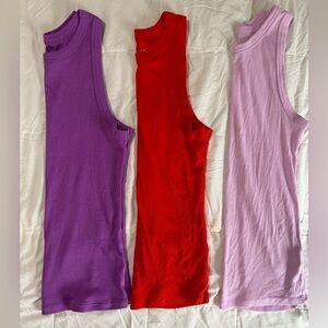 a new day Women's Tank Tops - Purple, Red, and Pink